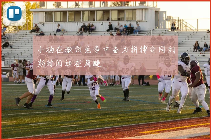 小杨在激烈竞争中奋力拼搏合同到期时间迫在眉睫